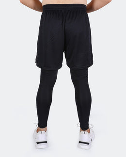 Widasio 2-in-1 Dri-FIT Legging Shorts (Black)