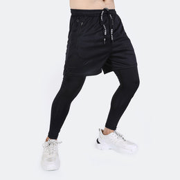 Widasio 2-in-1 Dri-FIT Legging Shorts (Black)