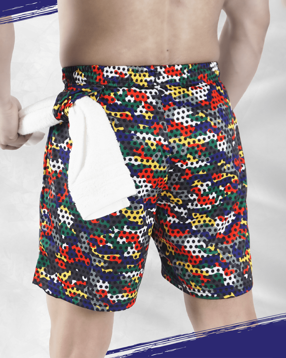 Widasio Dri-Fit 2-in-1 Compression Shorts (Multi Color)