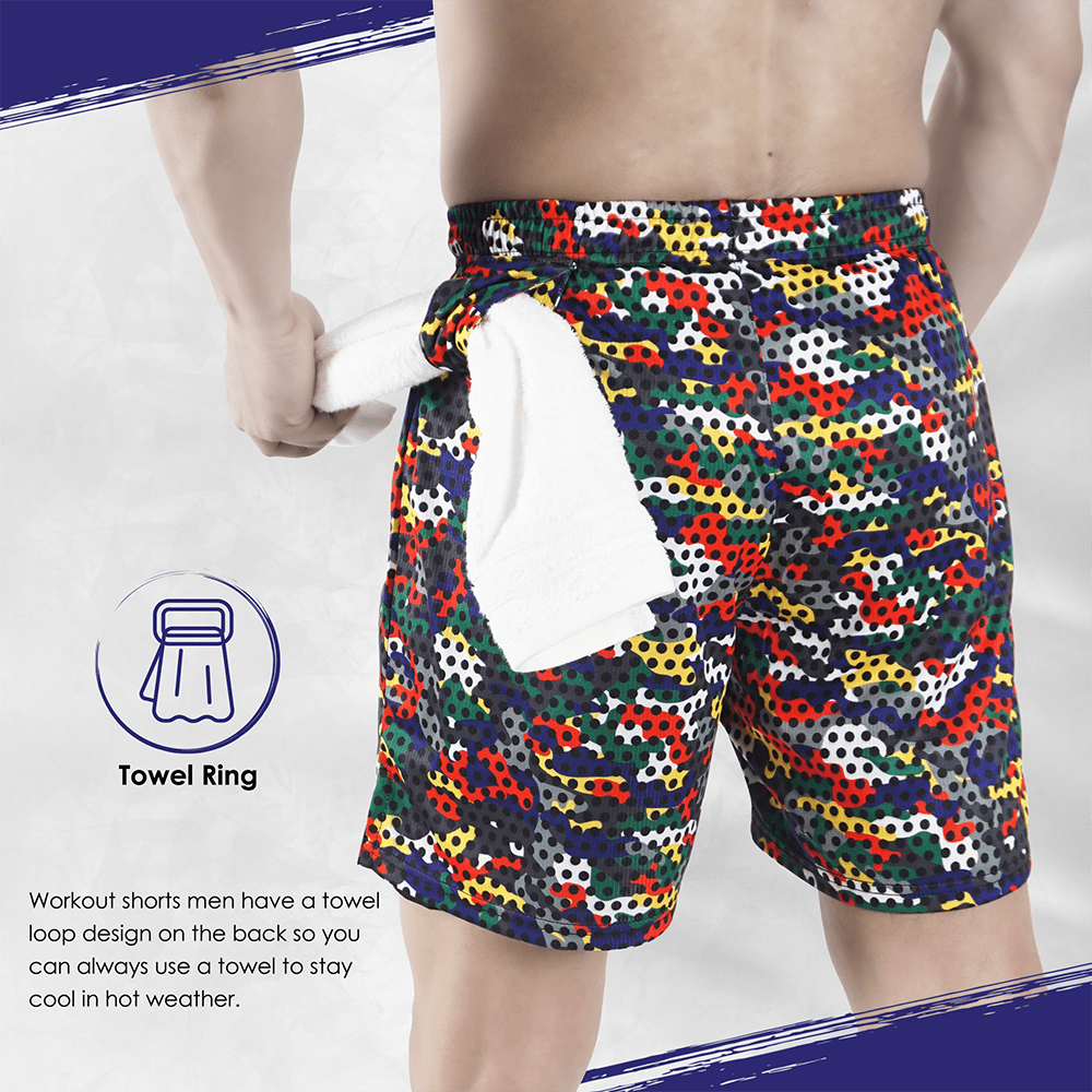 Widasio Dri-Fit 2-in-1 Compression Shorts (Multi Color)