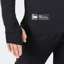 Widasio High Tech Fitted Half Zip Trainer (Black)