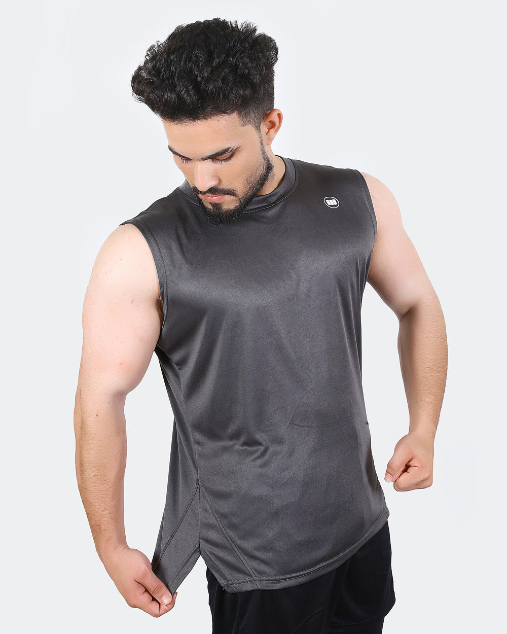 Poly-Lite Tank Top (Charcoal)