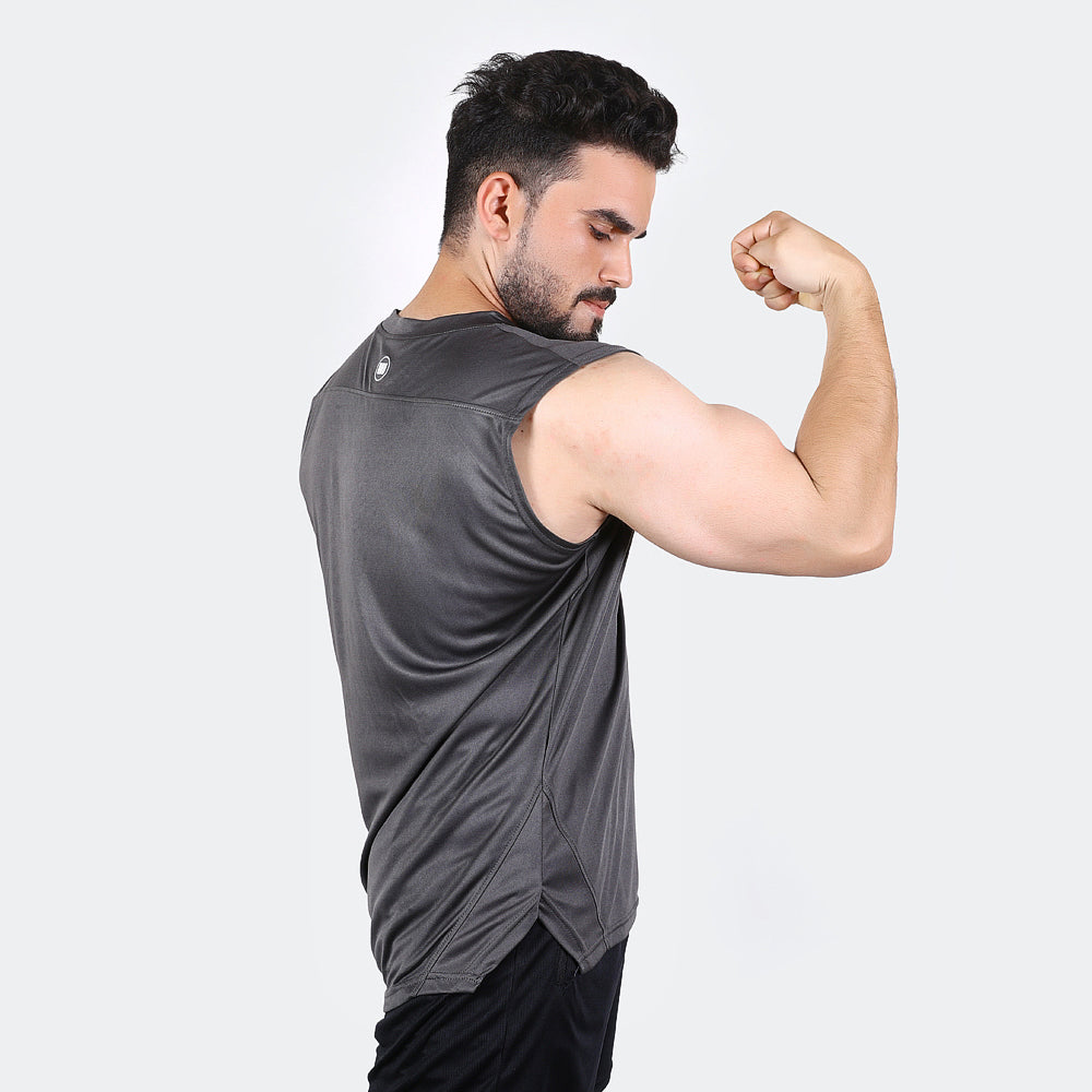 Poly-Lite Tank Top (Charcoal)