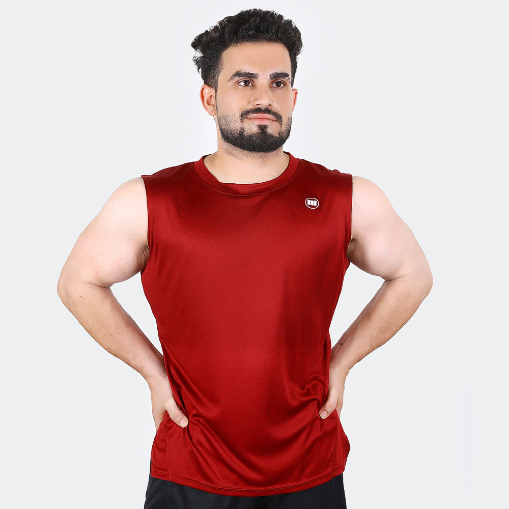 Poly-Lite Tank Top (Maroon)