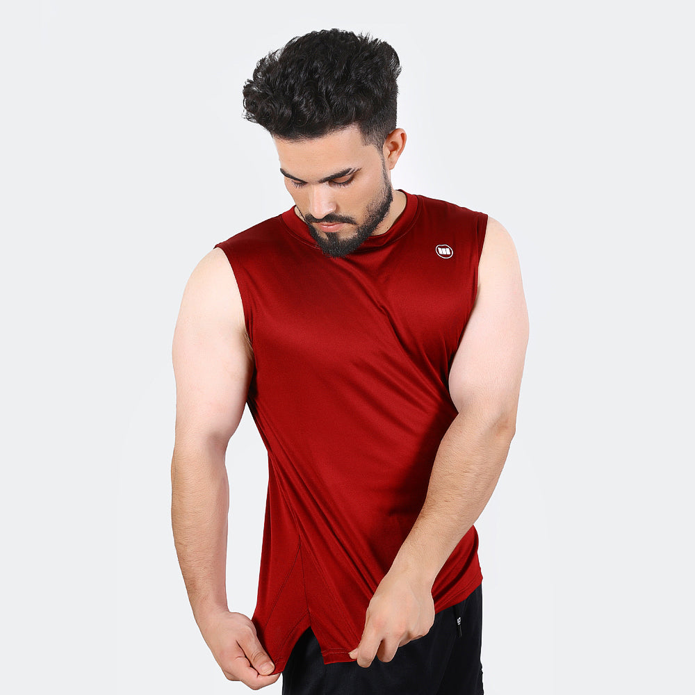 Poly-Lite Tank Top (Maroon)